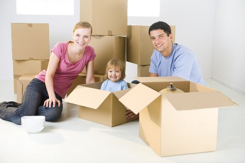 Local man and van removals for homes in Aldersbrook