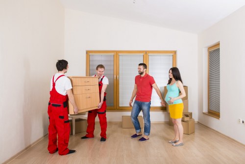 Local moving van for flat and house removals in Aldersbrook