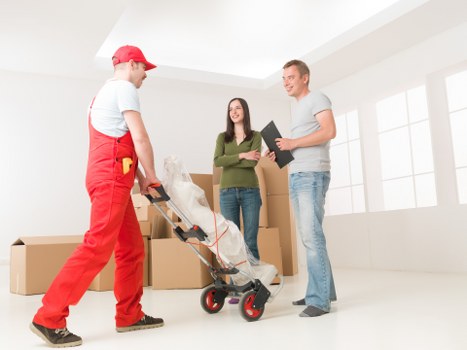 Local removals vehicle serving homes and businesses in Aldersbrook