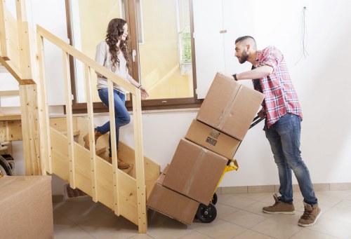 Moving van for domestic and office items