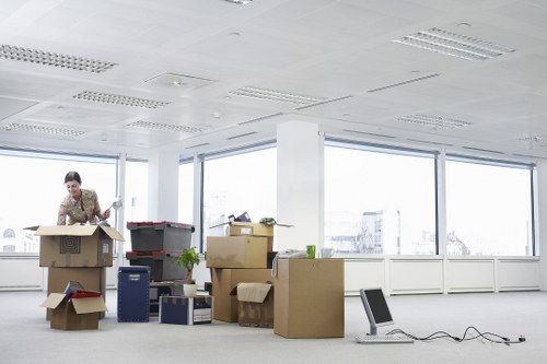 Moving boxes and organised unpacking in Aldersbrook