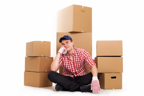 Aldersbrook residential street with parking and access considerations for removals