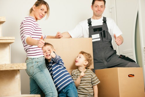 Commercial relocation support for a small business near Aldersbrook